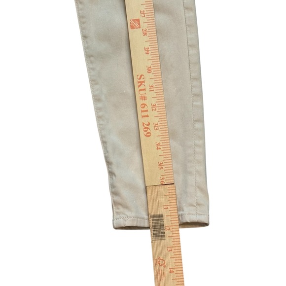 AG Adriano Goldschmied Farrah Skinny Ankle Pants Tan High Rise Women Size 29R - Picture 11 of 12